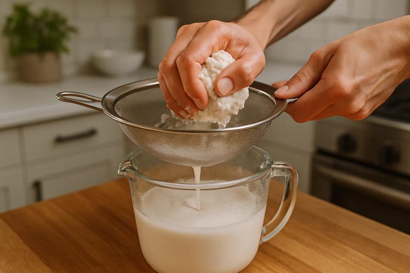 Paso 3 de Horchata de Coco