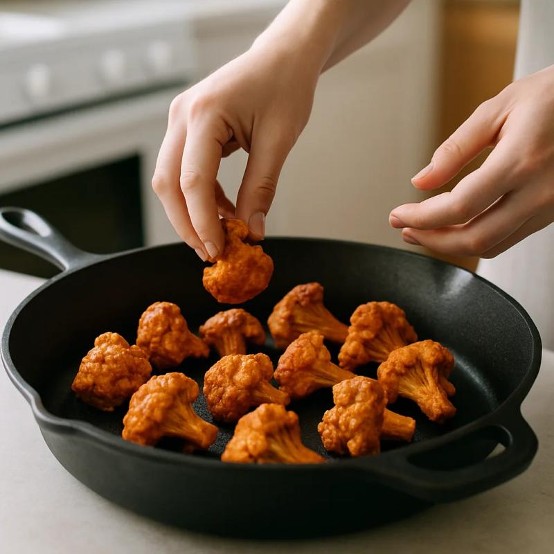 Paso 3 de Tacos de Coliflor al Pastor