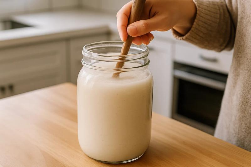 Paso 5 de Horchata de Coco