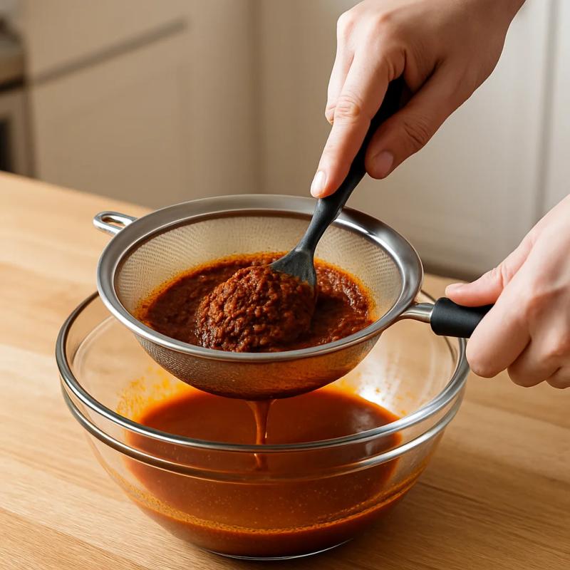 Paso 5 de Birria de Setas