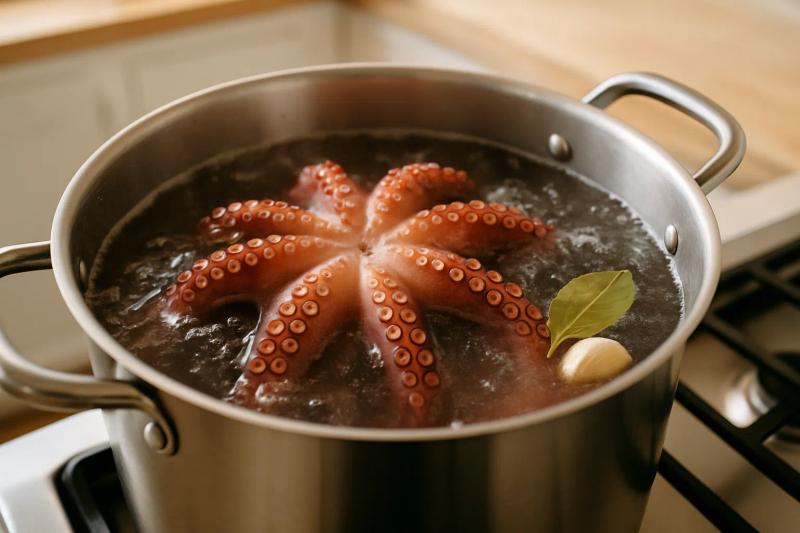 Paso 1 de Pulpo a la Mexicana