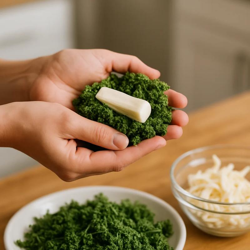 Paso 2 de Tortitas de Huauzontle