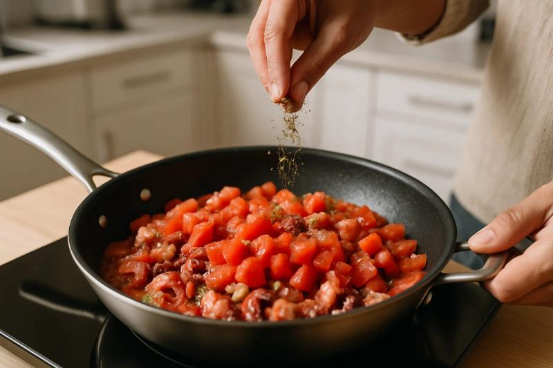 Paso 4 de Pulpo a la Mexicana