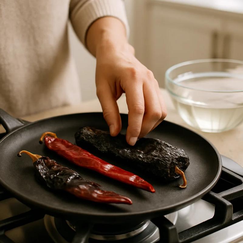 Paso 2 de Pozole de Champinones
