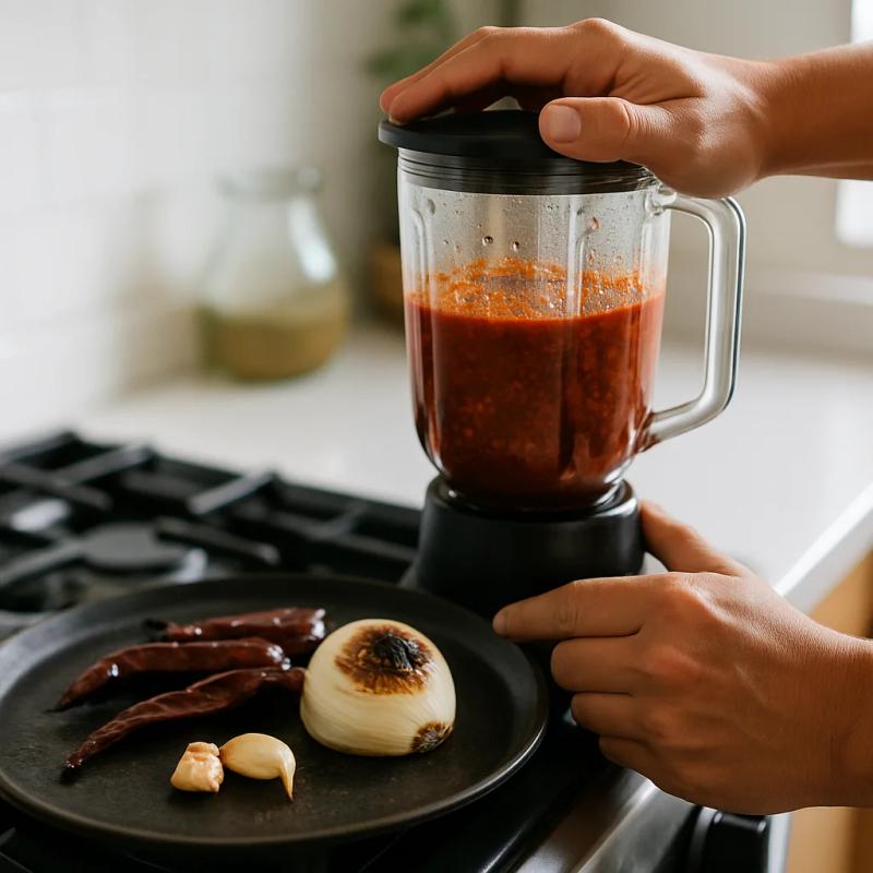 Paso 3 de Pozole de Champinones