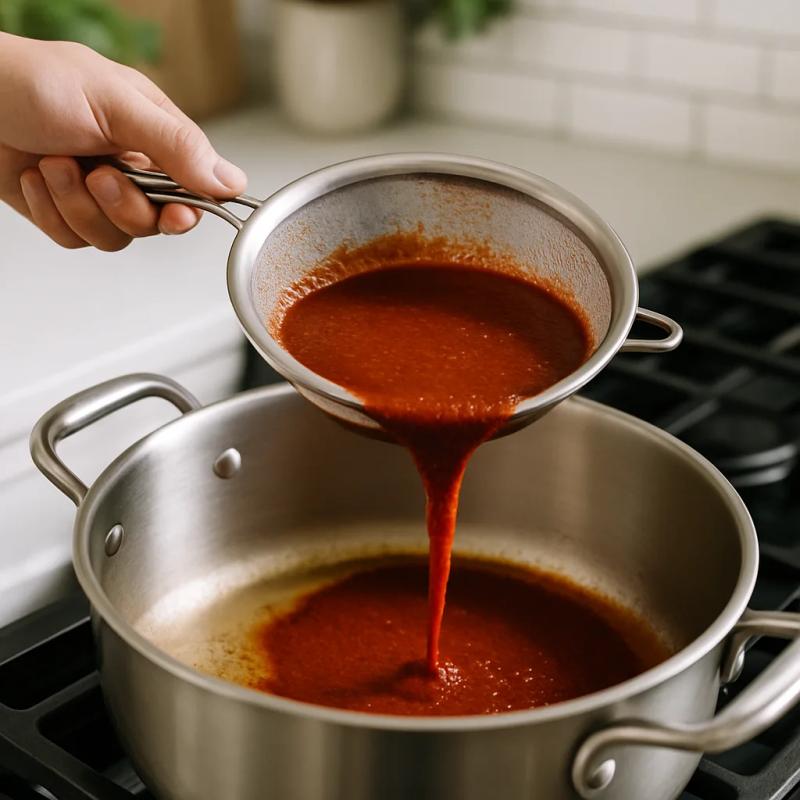Paso 4 de Pozole de Champinones