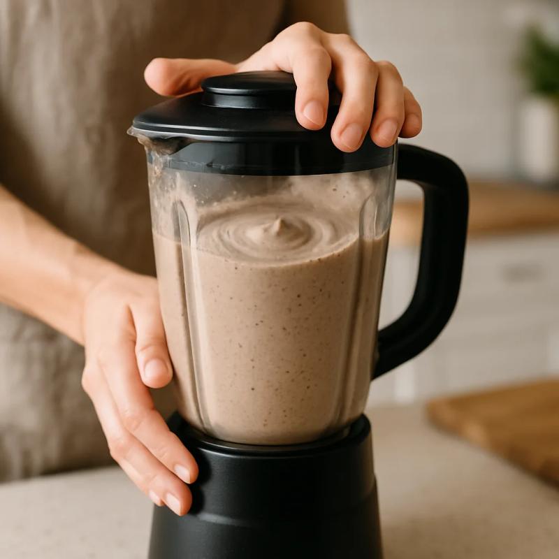 Paso 3 de Hummus de Frijol Negro