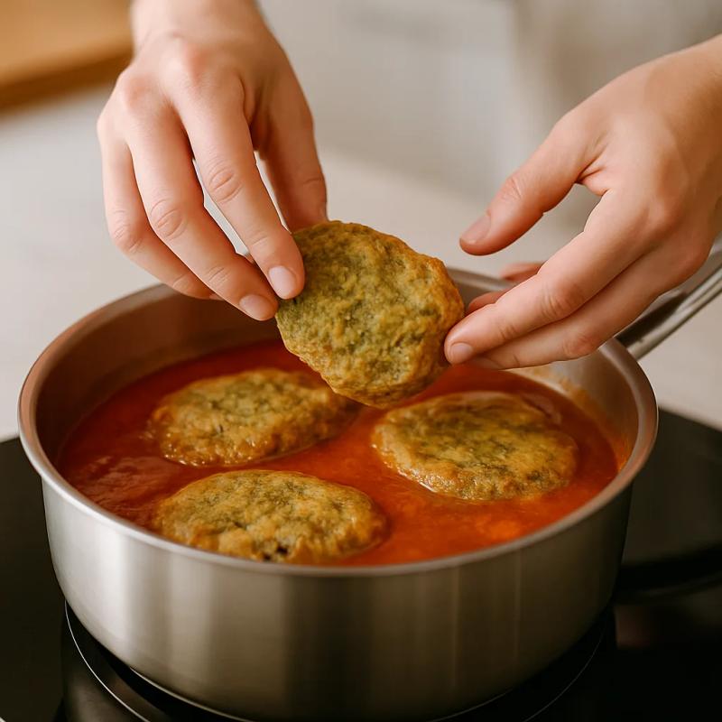 Paso 7 de Tortitas de Huauzontle