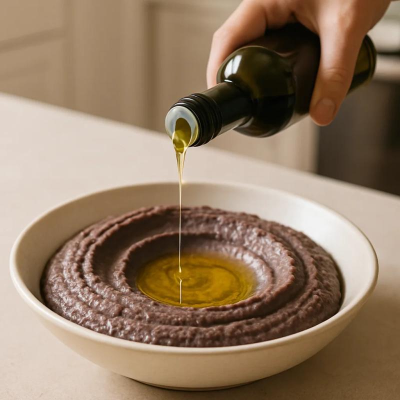 Paso 5 de Hummus de Frijol Negro