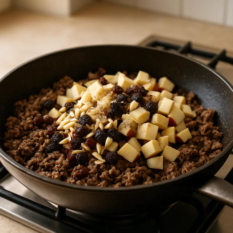 Paso 4 de Pavo Navideño Mexicano