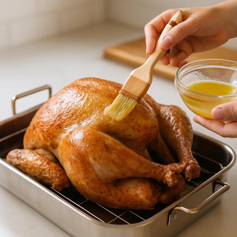 Paso 6 de Pavo Navideño Mexicano