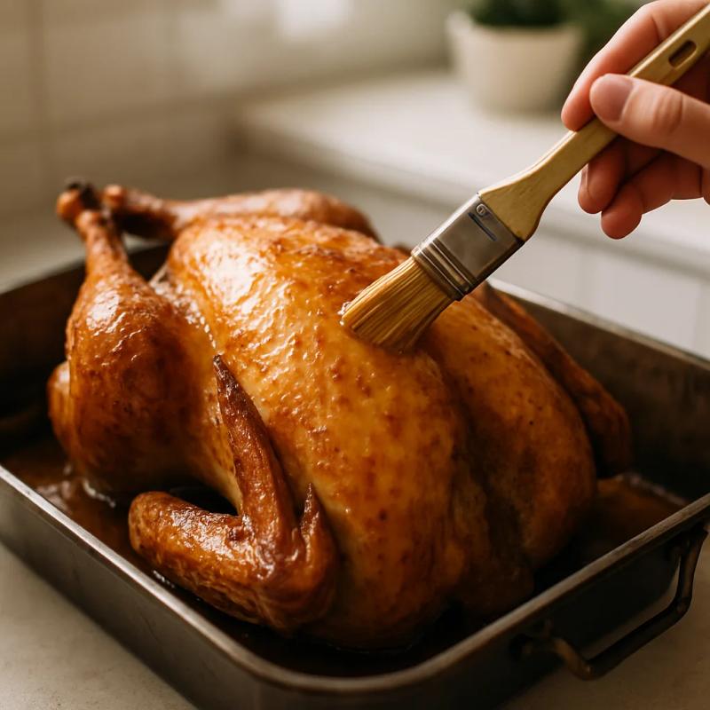 Paso 7 de Pavo Navideño Mexicano