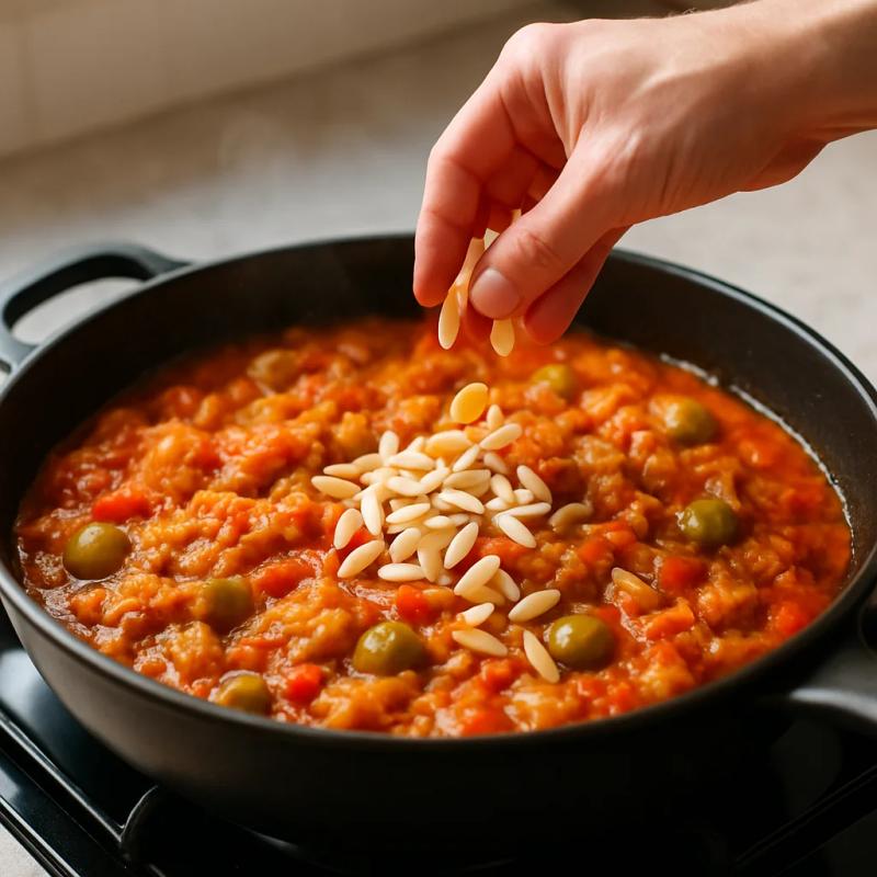 Paso 6 de Bacalao Navideño a la Mexicana