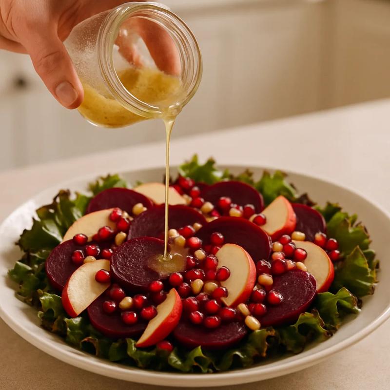 Paso 6 de Ensalada de Nochebuena con Betabel