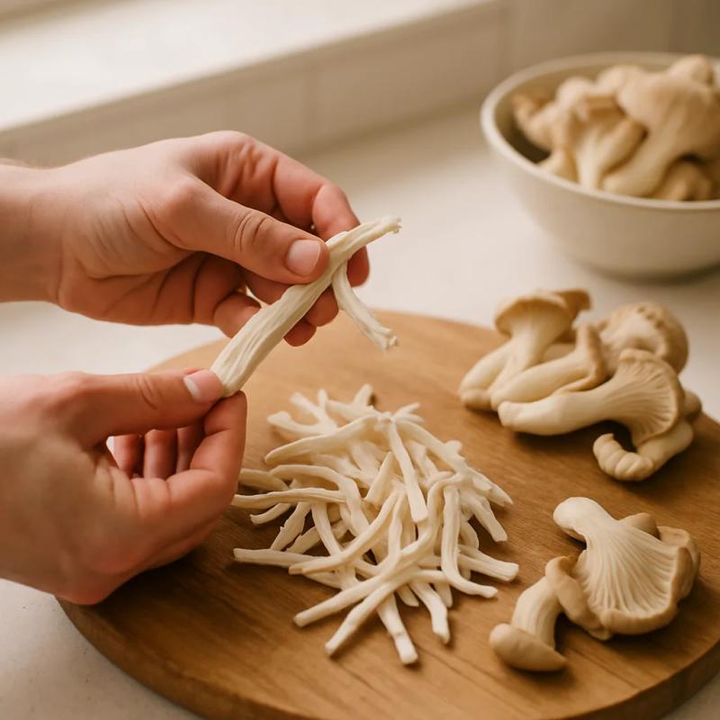 Paso 4 de Barbacoa de Setas