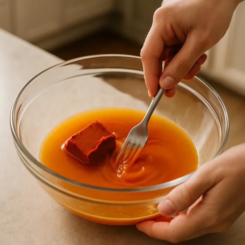 Paso 1 de Cochinita de Setas