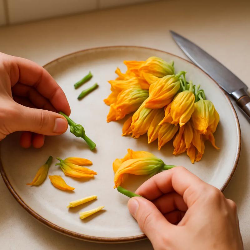 Paso 3 de Enchiladas de Flor de Calabaza