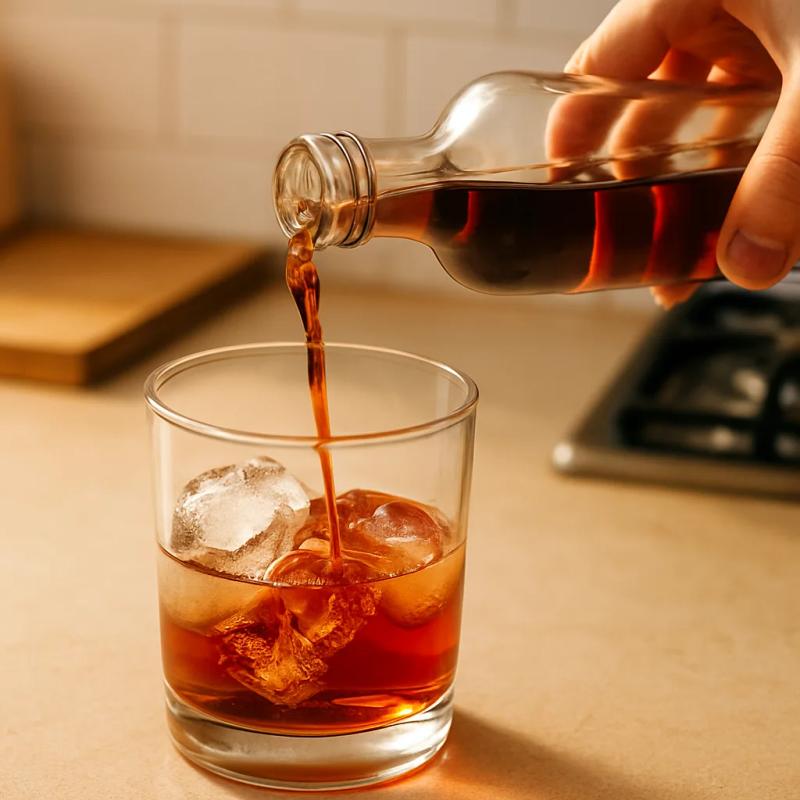 Paso 2 de Mezcal Negroni