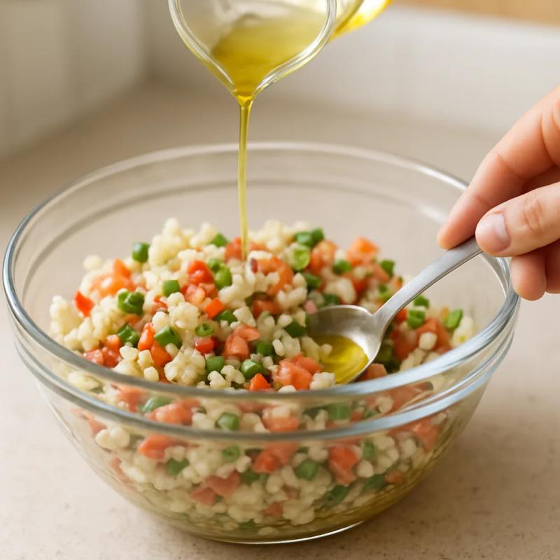 Paso 4 de Ceviche Vegano de Coliflor