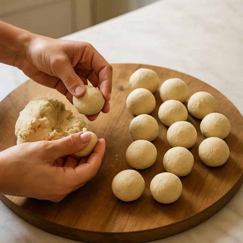 Paso 2 de Tortillas de Maíz Hechas a Mano
