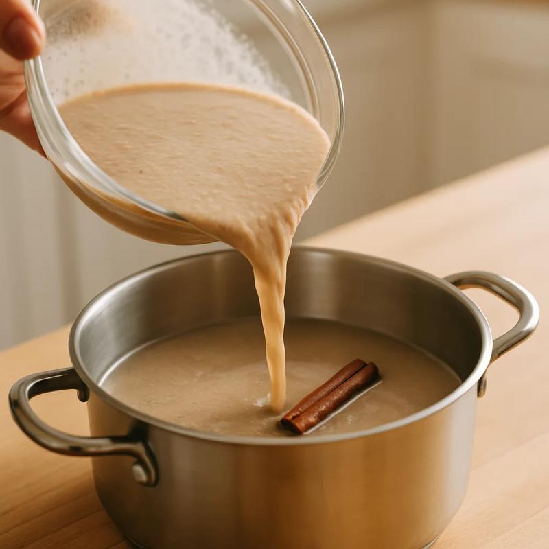 Paso 3 de Pozol con Cacao