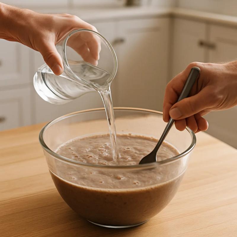 Paso 6 de Pozol con Cacao