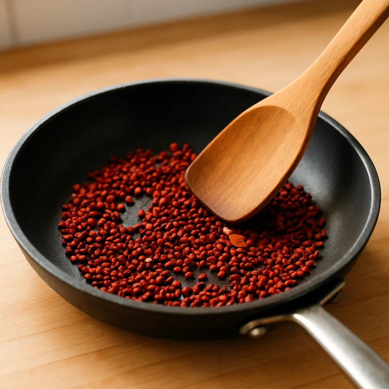 Paso 1 de Achiote Casero (Pasta)