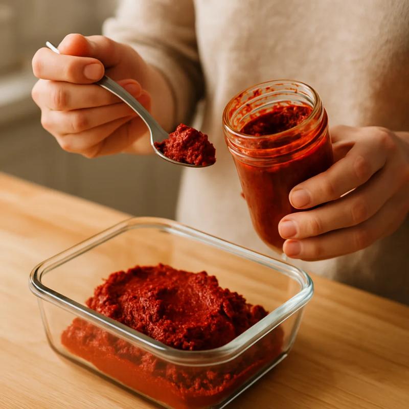 Paso 5 de Achiote Casero (Pasta)