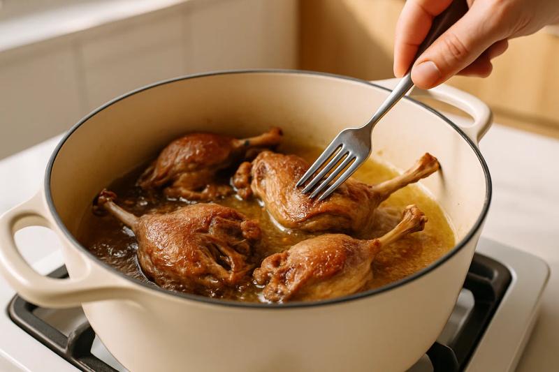 Paso 3 de Carnitas de Pato