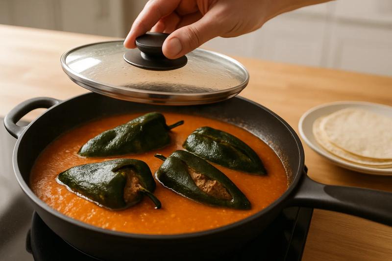 Paso 4 de Chiles Capones