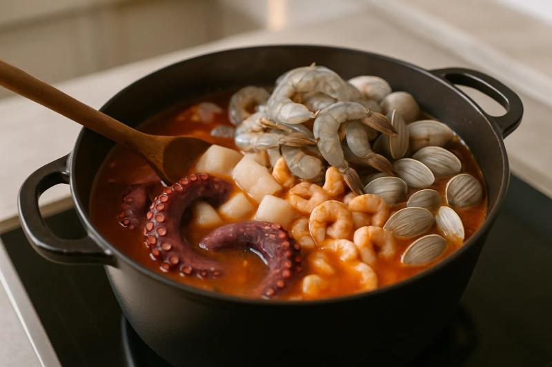 Paso 3 de Caldo de Oso