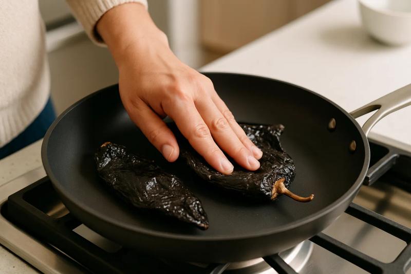 Paso 2 de Salsa de Pasilla