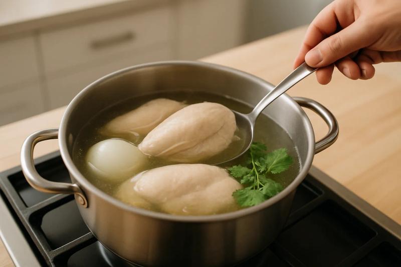 Paso 1 de Tostadas de Pollo