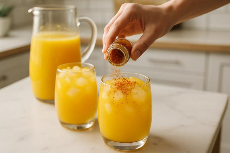 Paso 3 de Agua de Mango