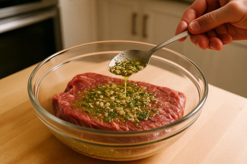 Paso 1 de Tacos de Asada