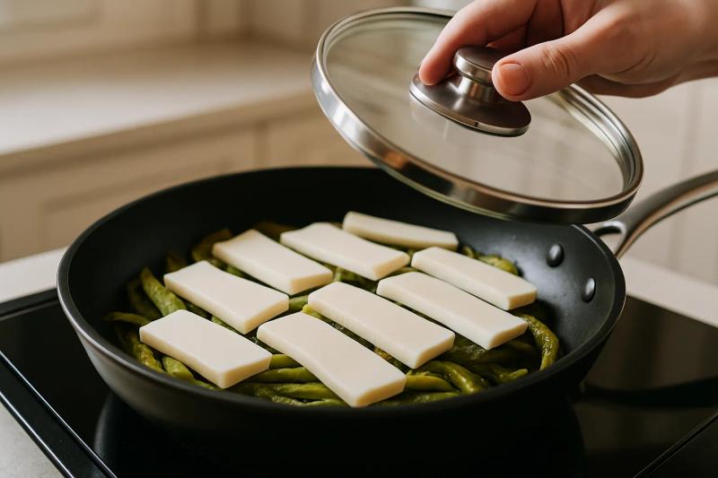 Paso 5 de Chile con Asadero