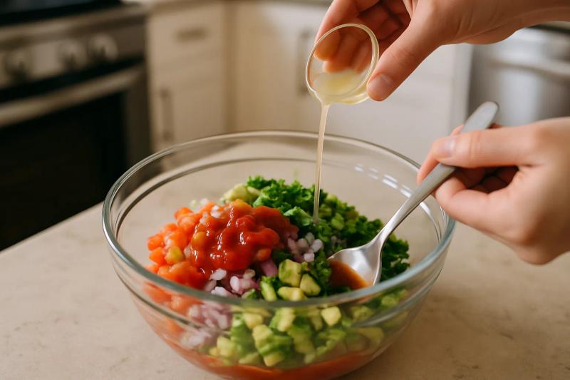 Paso 4 de Campechana de Mariscos