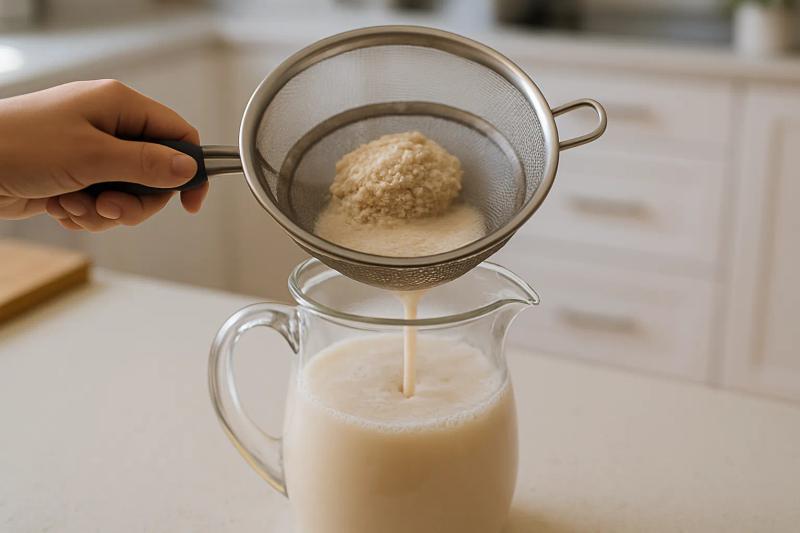 Paso 3 de Agua de Avena