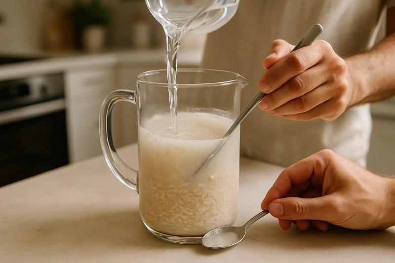 Paso 4 de Agua de Avena
