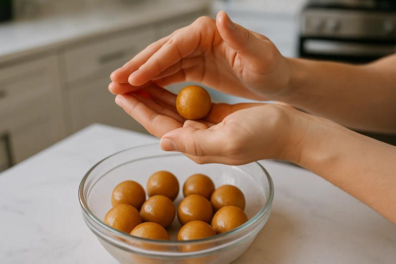 Paso 5 de Trufas de Cajeta