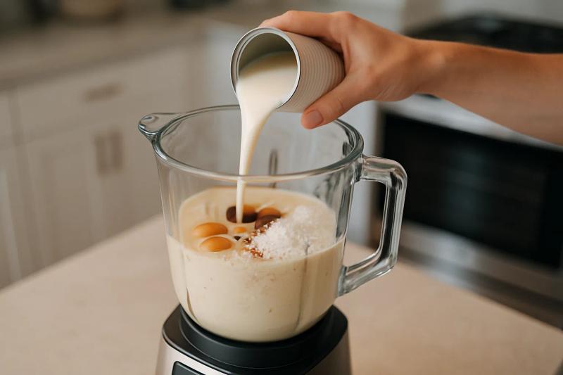 Paso 2 de Flan de Coco