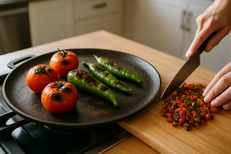 Paso 1 de Caldo de Queso