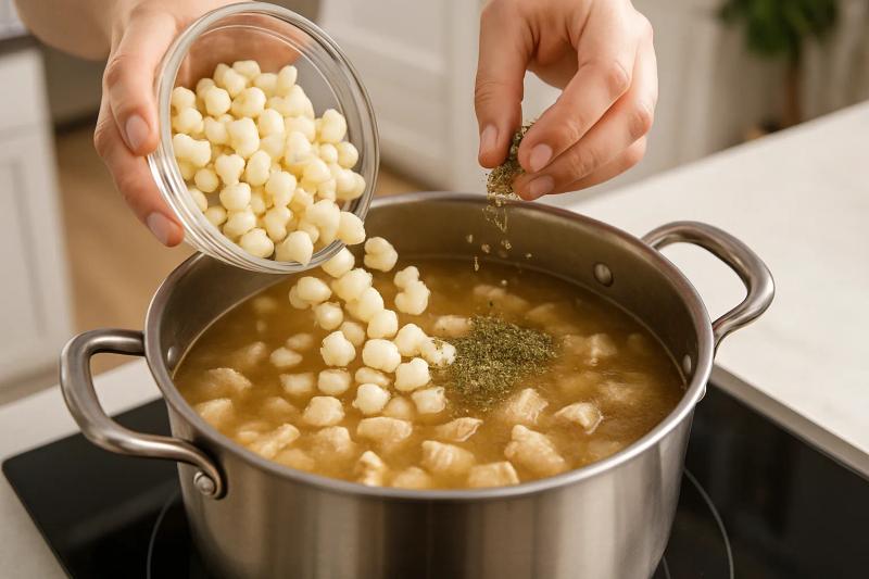 Paso 4 de Menudo Blanco