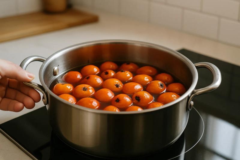 Paso 5 de Dulce de Tejocote