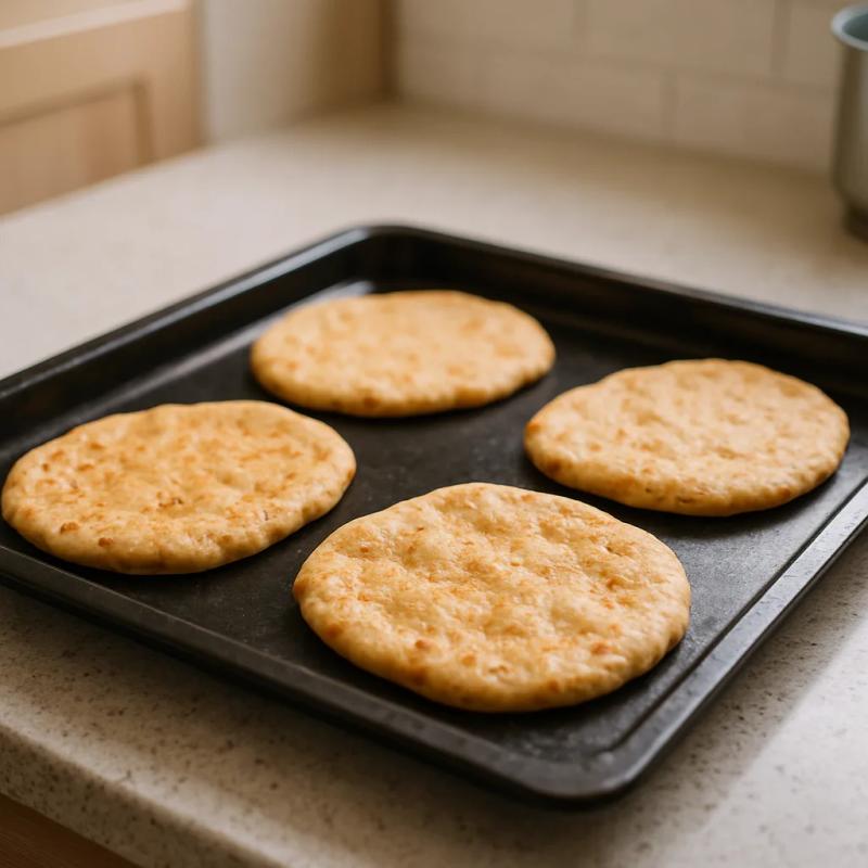 Paso 2 de Naan de Chipotle con Queso Oaxaca