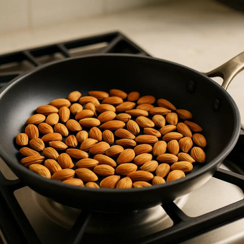 Paso 2 de Mole Vegano de Almendra