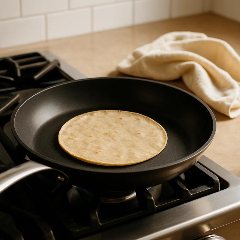 Paso 4 de Tacos de Camote y Frijol Negro