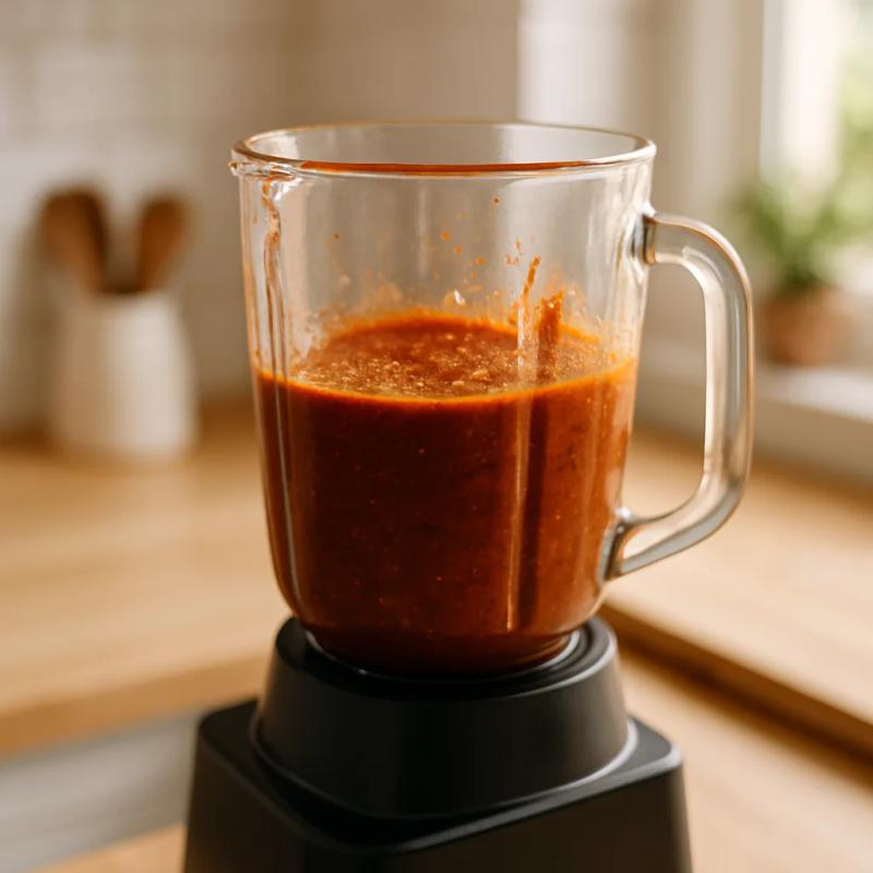 Paso 3 de Sopes de Champiñones con Chipotle