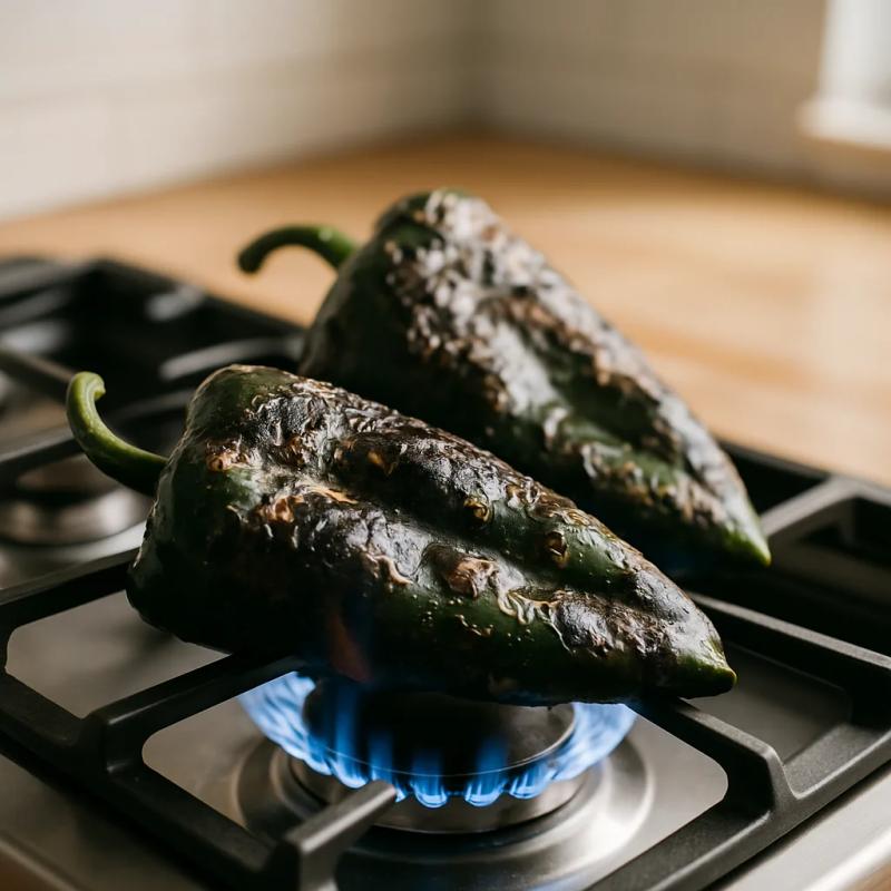 Paso 2 de Tamales de Champiñones y Rajas