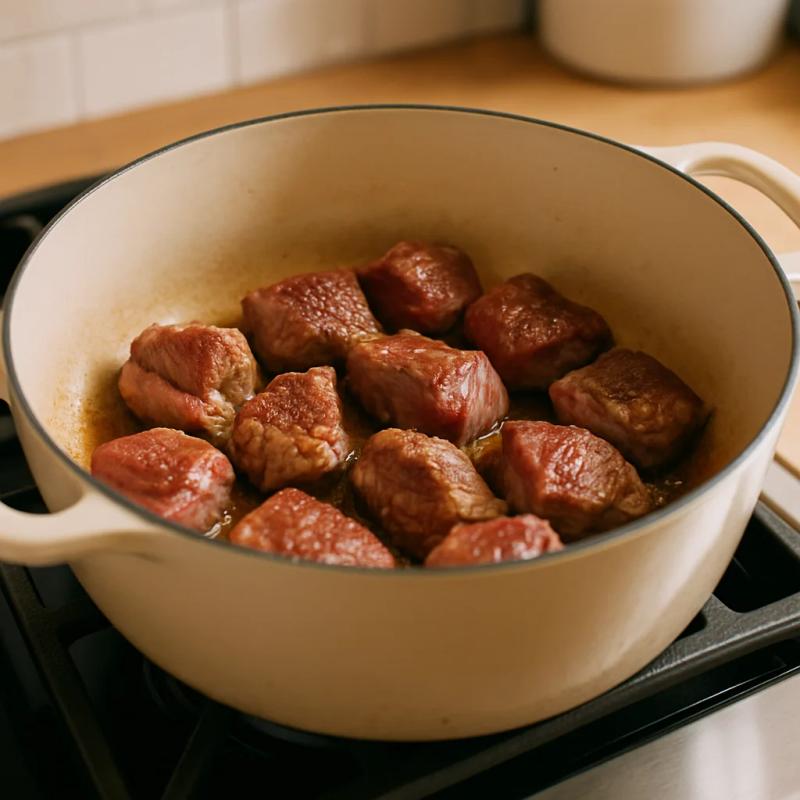 Paso 2 de Birria Curry